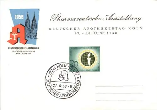 Köln - Pharmazeutische Ausstellung 1858 -751836