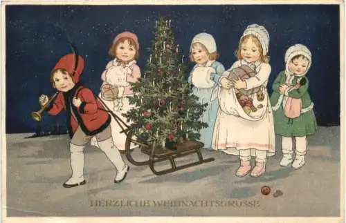 Weihnachten - Künstler Ak -751928