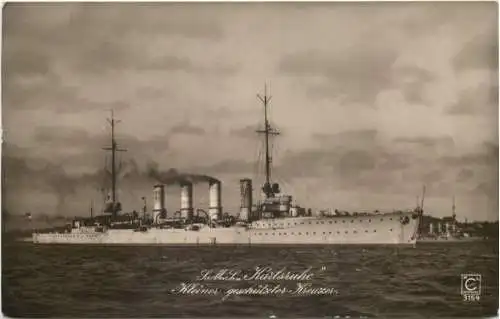 SMS Karlsruhe - Kreuzer - Feldpost -751918