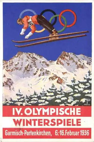 Garmisch-Partenkirchen - Olympische Winterspiele 1936 -752024