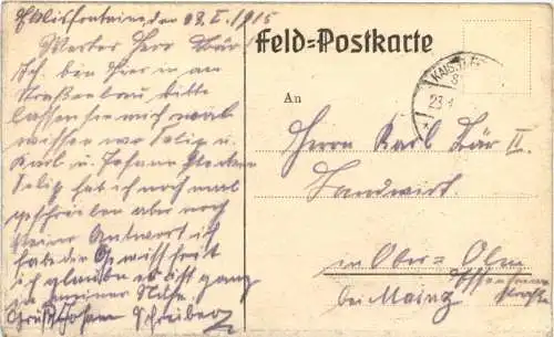 1. Weltkrieg - Unsere Feldgrauen Hurra - Feldpost -751900