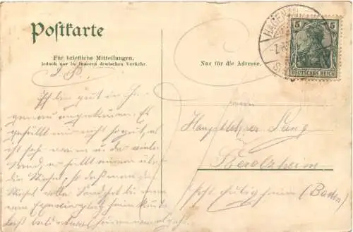 Truppenübungsplatz Hagenau - Litho -752360