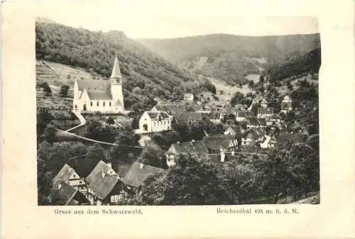 Reichenthal - Gruss aus dem Schwarzwald -752398