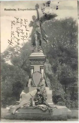 Mannheim - Kriegerdenkmal -752382