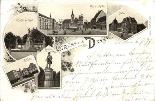 Gruss aus Dessau - Litho -752466