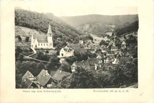 Reichenthal - Gruss aus dem Schwarzwald -752394