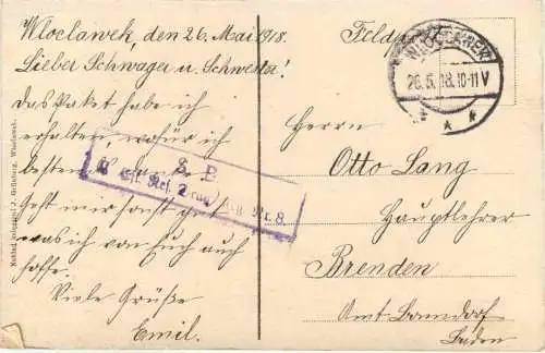 Wloclawek - Katedra - Feldpost -752414