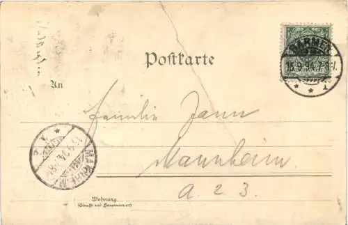 Gruss aus Düsseldorf - Litho -752450