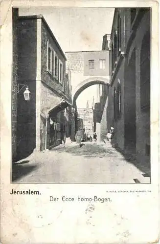 Jerusalem - Der Ecce homo Bogen -752636