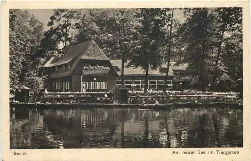 Berlin - Am neuen See im Tiergarten -752774
