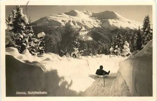 Davos - Schlittelbahn -752892