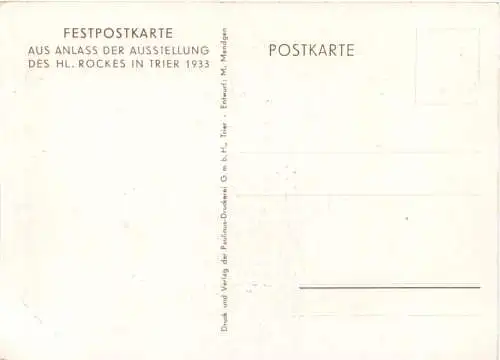 Trier - Wallfahrt zum H.- Rock 1933 -752738
