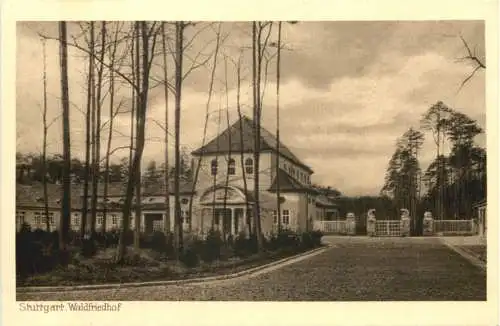 Stuttgart - Waldfriedhof -752818