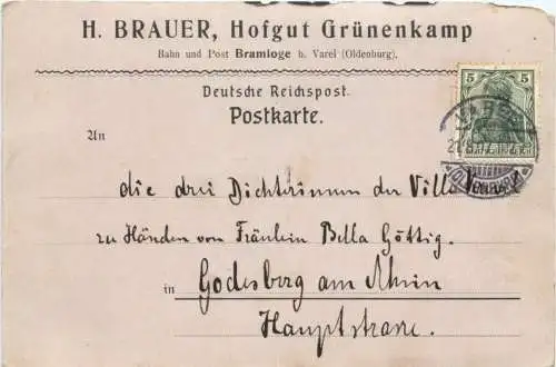 Bramloge bei Varel - Hofgut Grünenkamp -752836