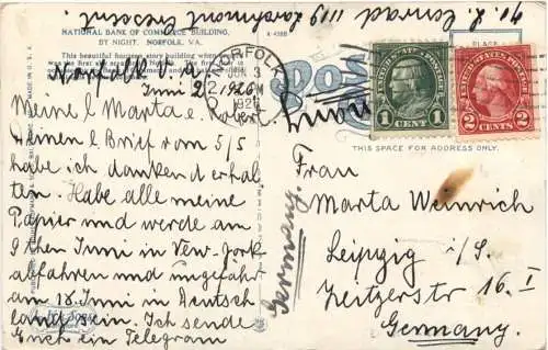 Norfolk Va - National Bank -752854