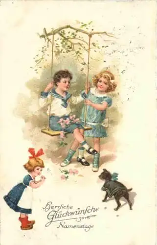 Namenstag - Landpoststempel Seffern -752930