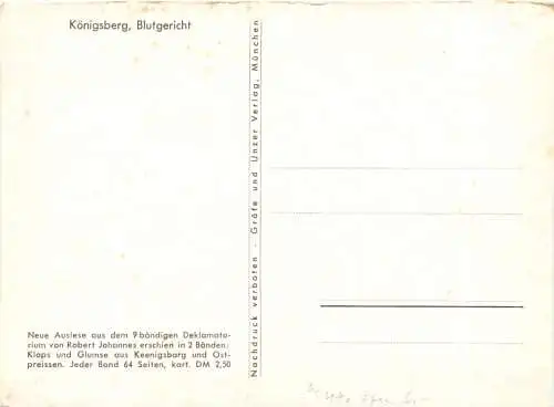 Königsberg - Blutgericht -753086
