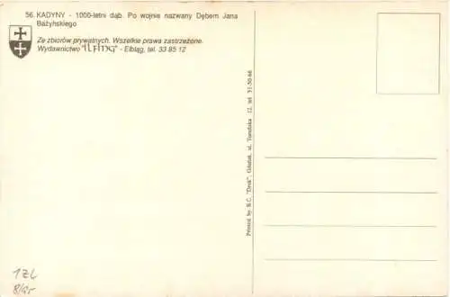 Cadinen bei Elbing - 1000jährige Eiche -752968