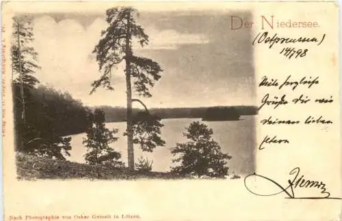 Ostpreussen - Der Niedersee - Masuren -753022