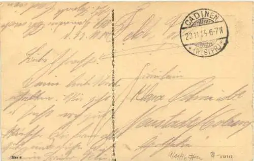 Ostpreussen - Cadinen bei Elbing -753124