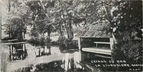 La Livaudiere Sarthe - Mini postcard -753264