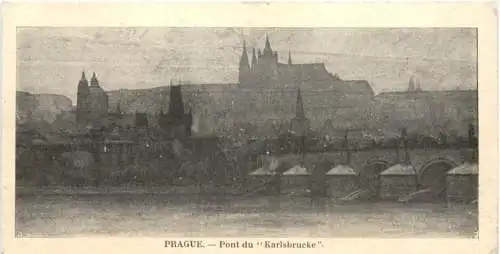 Prag - Mini postcard -753176