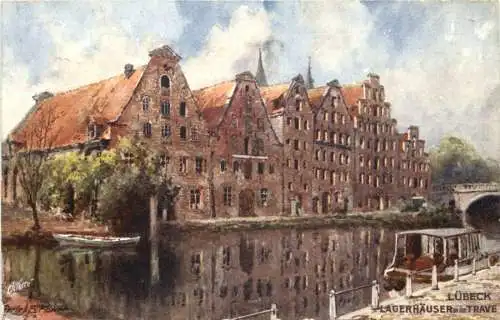 Lübeck - Lagerhäuser -753448