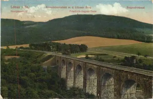 Löbau in Sachsen - Eisenbahnviadukt -753836