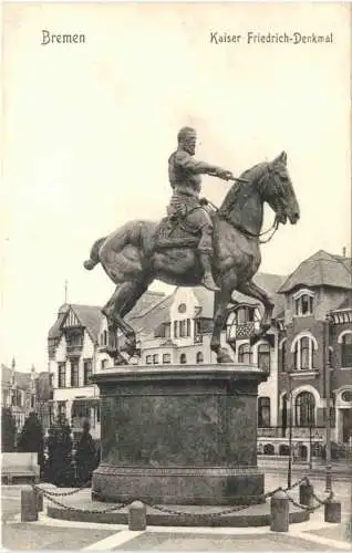 Bremen - Kaiser Friedrich Denkmal -754090