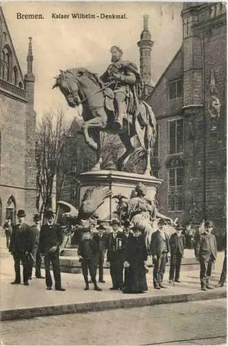 Bremen - Kaiser Wilhelm Denkmal -754144