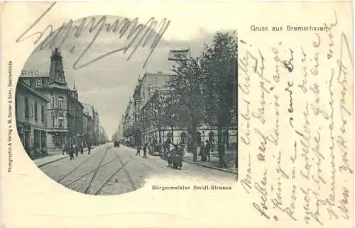 Gruss aus Bremerhaven - Bürgermeister Smidt Strasse -754242