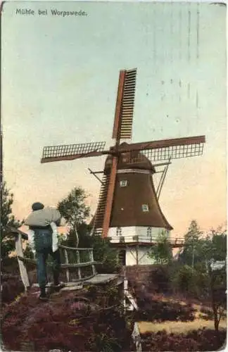 Mühle bei Worpswede -754356