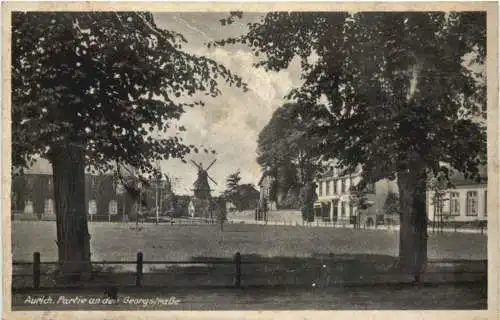 Aurich - Partie an der Georgstrasse -754248