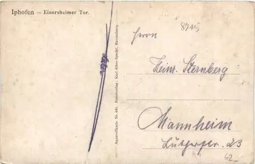 Iphofen - Einersheimer Tor -754422