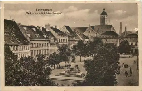 Schweinfurt - Marktplatz -754434