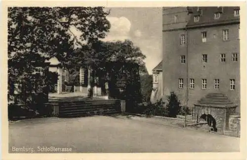 Bernburg - Schloßterasse -754628