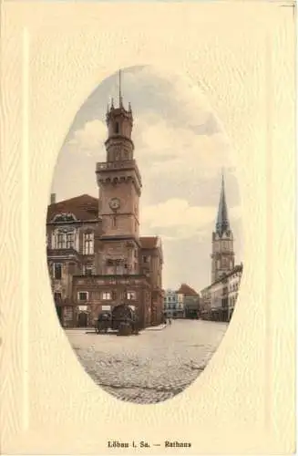 Löbau in Sachsen - Rathaus -754658