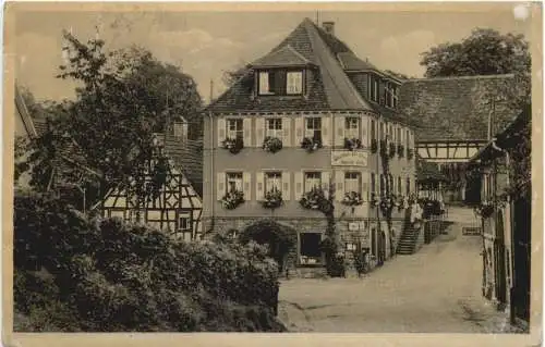 Spessart bei Ettlingen - Gasthaus zum Strauss -754870