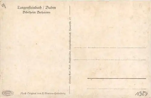 Langensteinbach Bibelheim -754936