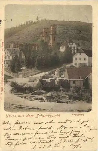 Frauenalb - Gruss aus dem Schwarzwald -754848