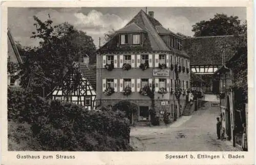 Spessart bei Ettlingen - Gasthaus zum Strauss -754868