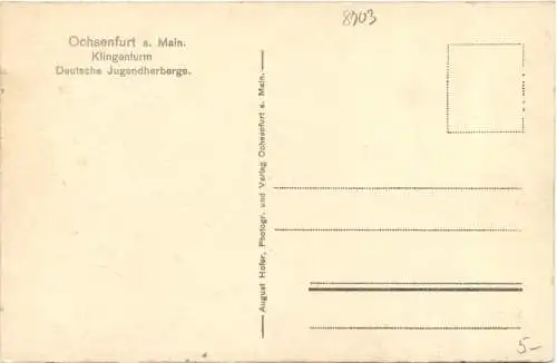 Ochsenfurt am Main - Klingenturm -754778