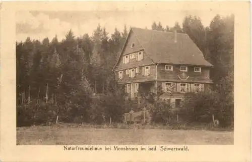 Mossbronn - Naturfreunde Heim -754920
