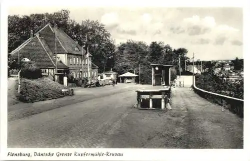 Flensburg - Dänische Grenze Kupfermühle-Krusau -755002