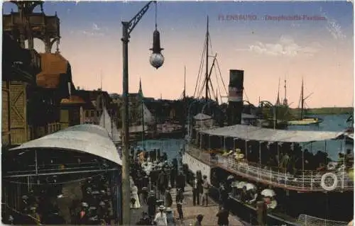 Flensburg - Dampfschiffs Pavillon -755032