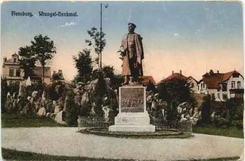 Flensburg - Wrangel Denkmal -755038