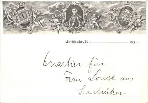 Karlsruhe - Briefmarken Sammler Verein -755160