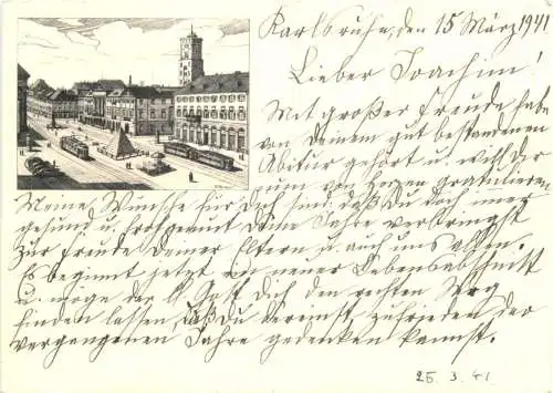 Karlsruhe - Adolf-Hitler-Platz -755158