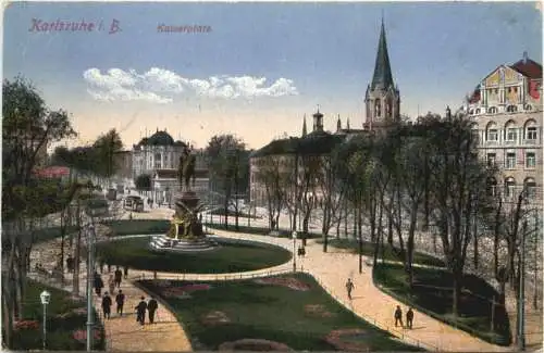 Karlsruhe - Kaiserplatz -755306