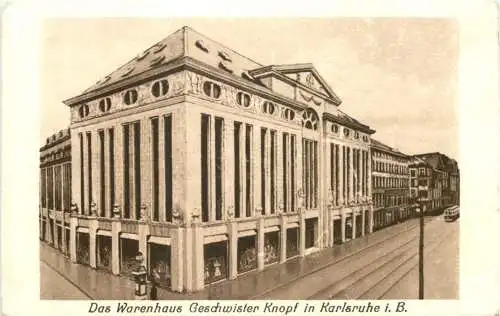 Karlsruhe - Warenhaus Geschwister Knopf -755296